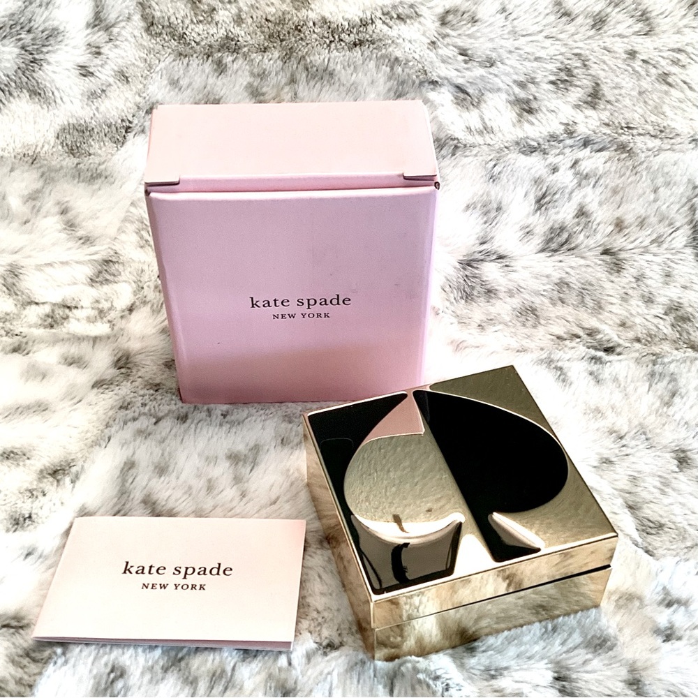KATE SPADE Spade Street Keepsake Box NWT